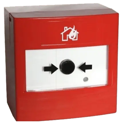 Pulsador rearmable de alarma. PFE-L/IN