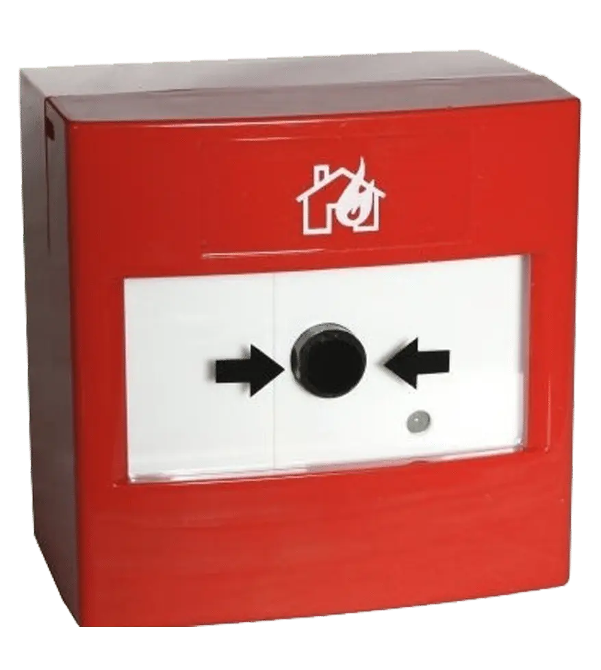 245080-270-682 Pulsador rearmable de alarma. PFE-L/IN