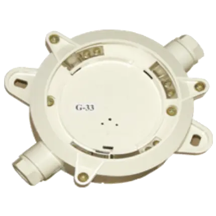 Base para detectores de llamas. G-33