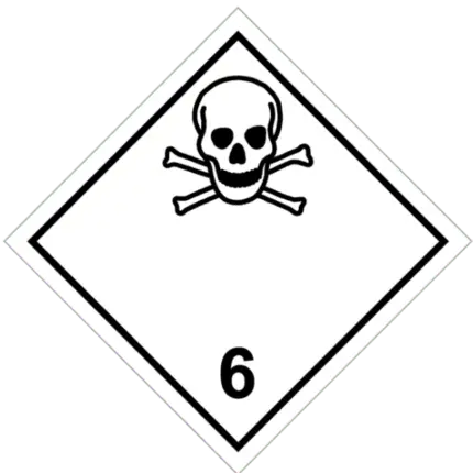 Señal de Materias tóxicas