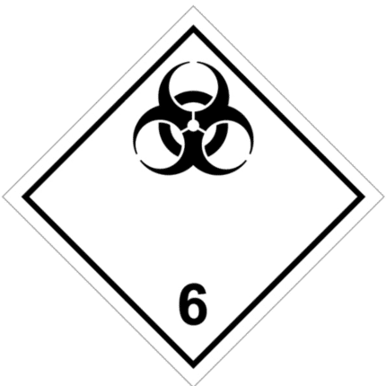 Señal de Materias infecciosas