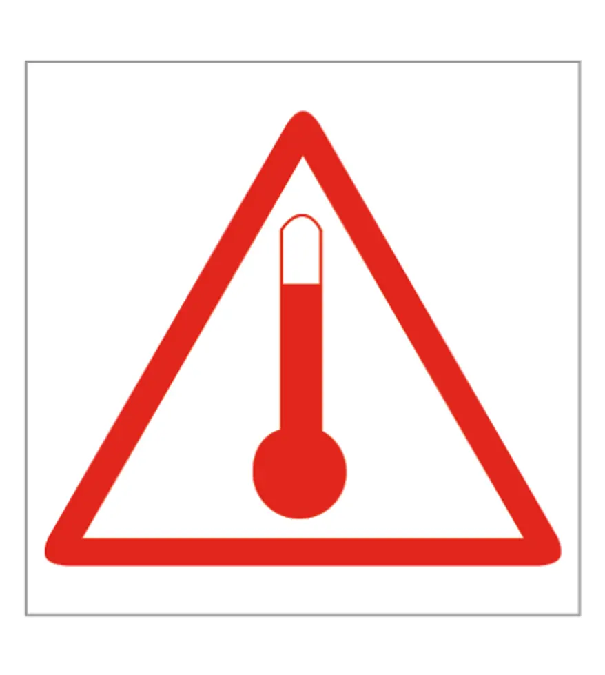 ADR-135 Señal de Materias transportadas en caliente