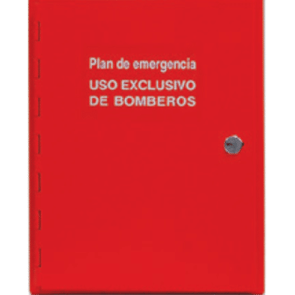 Armario para planos de evacuación