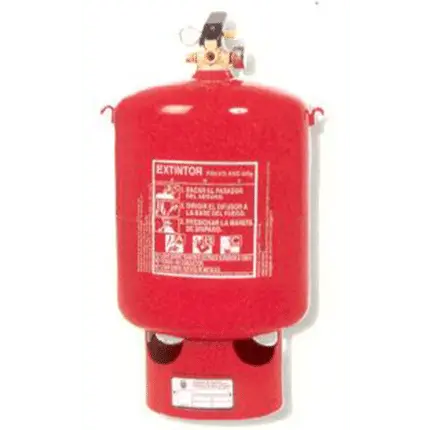 Extintor automático de 6 kg de polvo PP6P