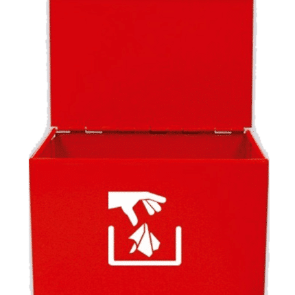 Papelera / Cotonera con tapa