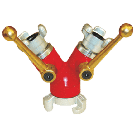 Bifurcación derivación agua