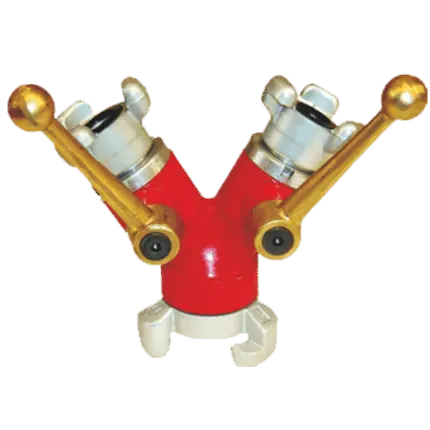 Bifurcación derivación agua