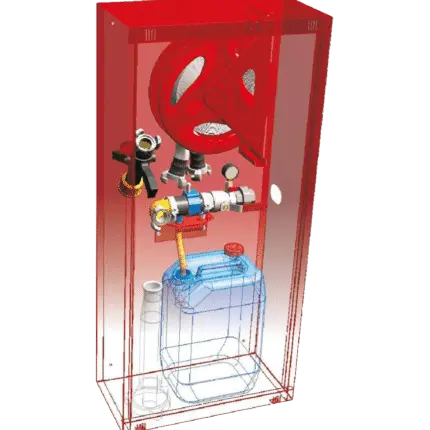 Boca de incedios equipada agua / espuma DN45