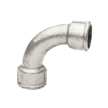 Curva 90º rosca hembra / hembra