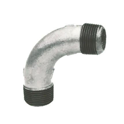 Curva 90º rosca macho / macho