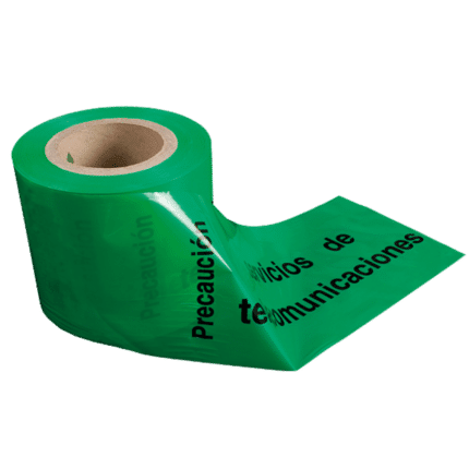 Cinta de balizamiento servicios de telecomunicaciones