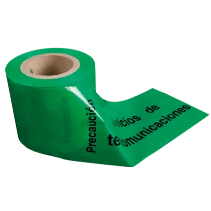 Cinta de balizamiento servicios de telecomunicaciones