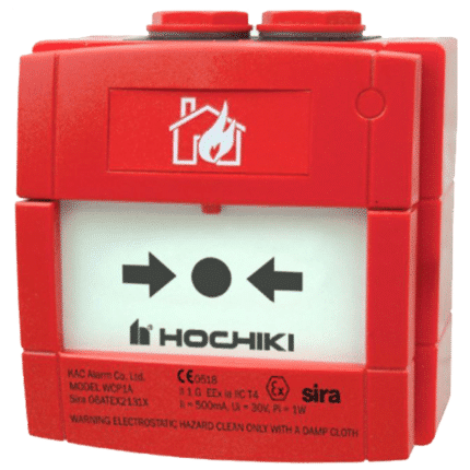Pulsador convencional exteriores ATEX HOCHIKI. CCP-W-IS