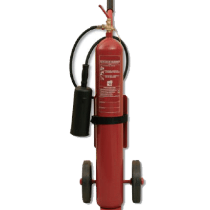 Carro extintor móvil de 10 kg de CO2 CO2-10KG