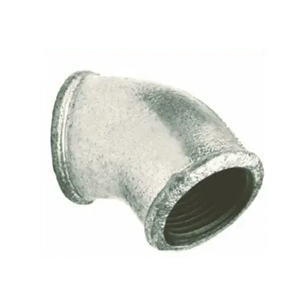 Codo 45º rosca hembra / hembra