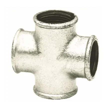 Cruz 90º rosca hembra