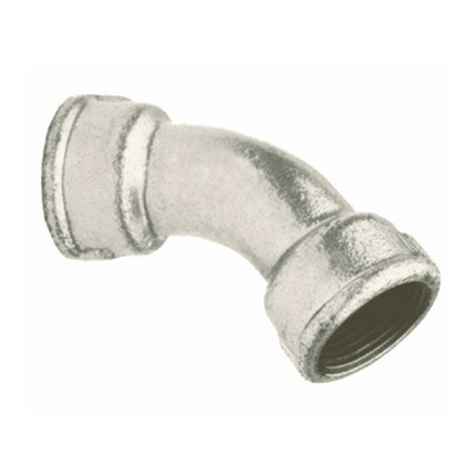 Curve 45th female/female thread