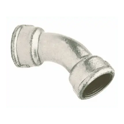 Curva 45º rosca hembra / hembra