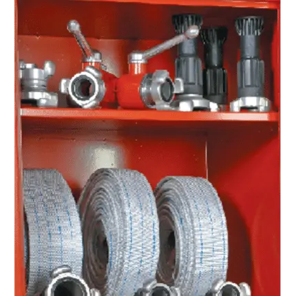 Dotación para caseta material hidrantes DOT