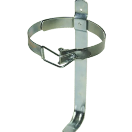 Abrazadera de extintor polvo y CO2