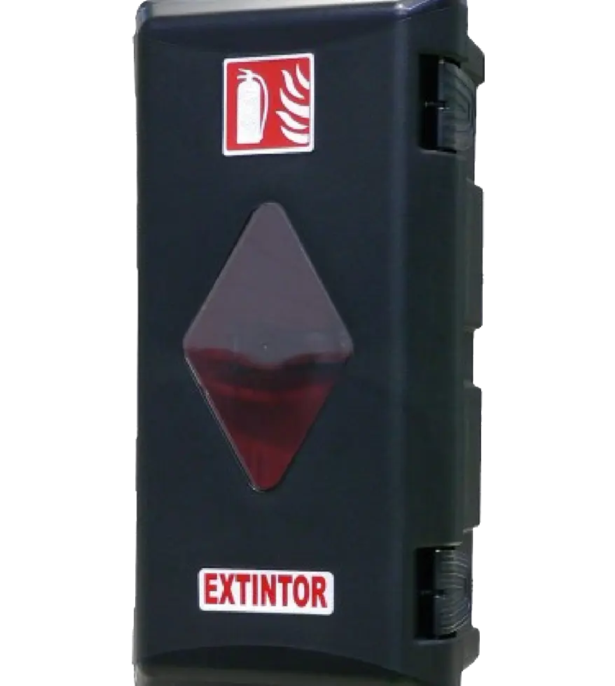 EUROPA_NEGRO Armario de extintor Europa