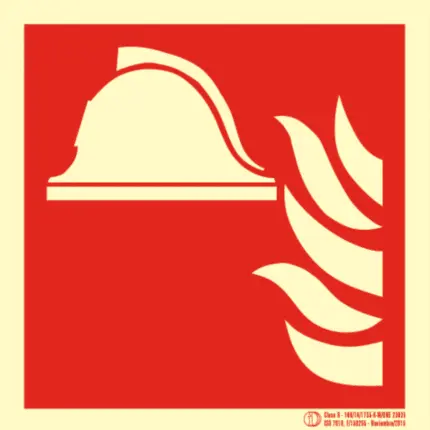 Señal / Cartel de Conjunto de equipos PCI. Clase B