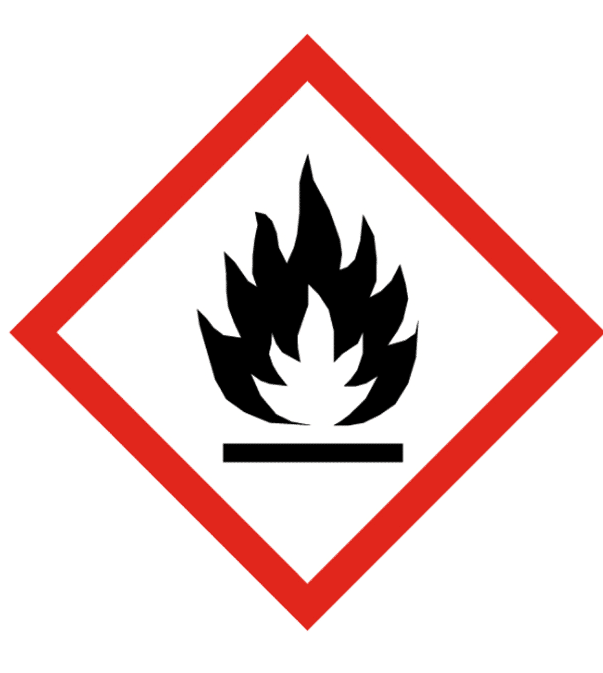 GHS-010 Señal de Sustancias inflamables