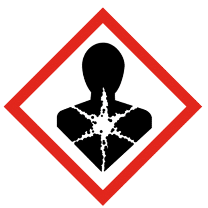 Señal de Cancerígeno, mutágeno