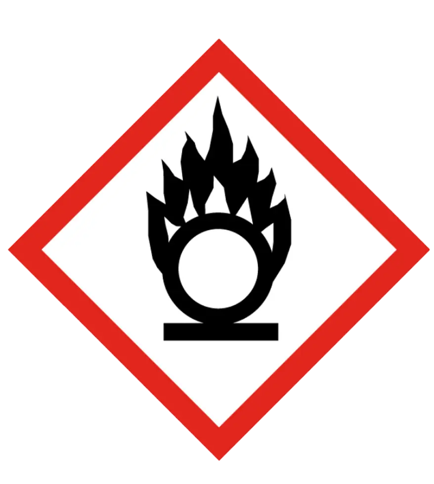 GHS-050 Señal de Sustancias comburentes
