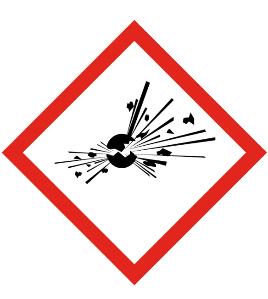GHS-070 Señal de Sustancias explosivas