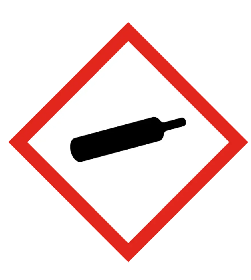 GHS-080 Señal de Gas bajo presión