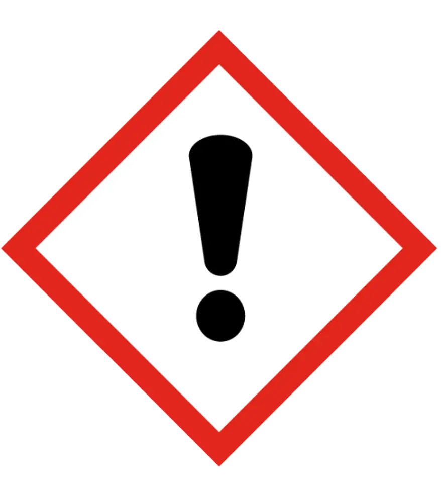 GHS-090 Señal de Peligro de irritación al inhalar
