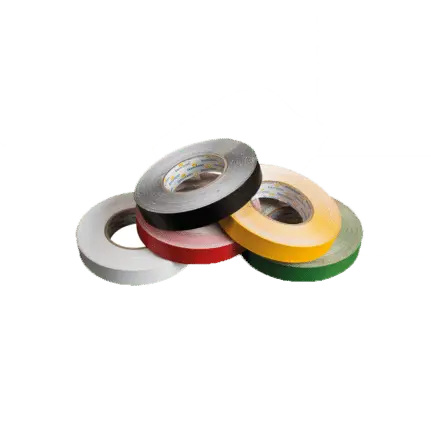 Cinta antideslizante no abrasiva. Goma