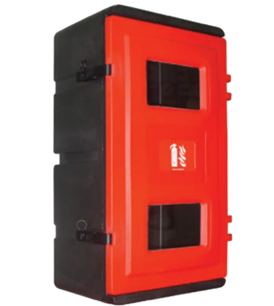 JBDE Armario dos extintores hasta 6/12 kg polvo