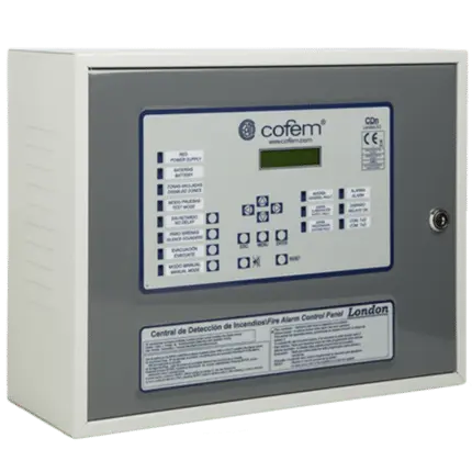 Central de incendios convencional London