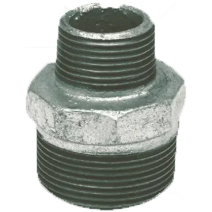 Machón reductor rosca macho / macho