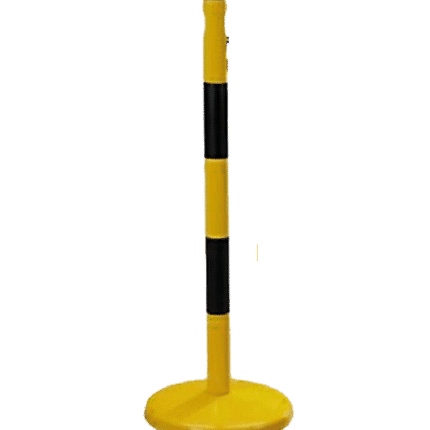 Poste balizamiento metálico