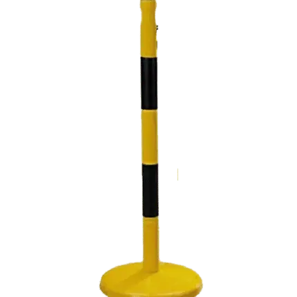 Poste balizamiento metálico