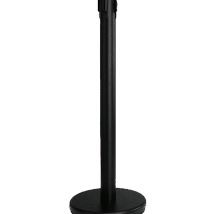 Poste balizamiento cinta extensible