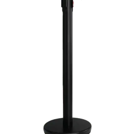 Poste balizamiento cinta extensible