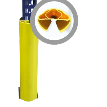 Protectores flexibles. Racks