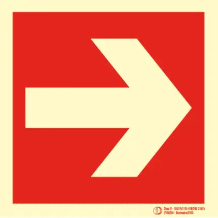 Señal / Cartel de Localización. Clase B