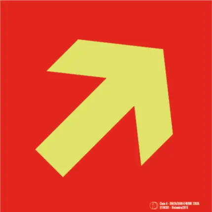 Señal / Cartel de Localización diagonal. Clase A