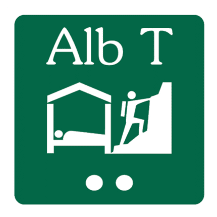 Señal / Cartel de Albergue turístico. Asturias
