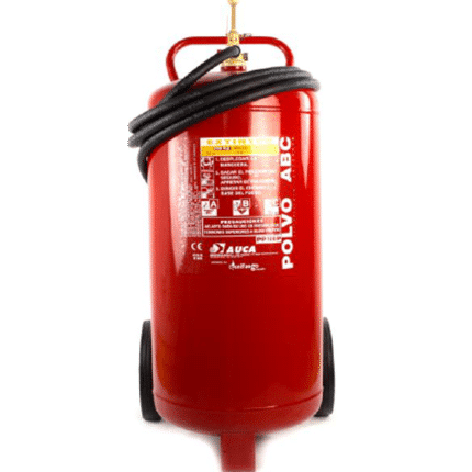 Carro extintor móvil de 100 kg de polvo PP100P