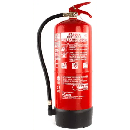 Extintor de 12 kg de polvo para marina PP12PM