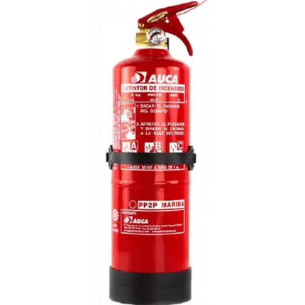 Extintor de 2 kg de polvo para marina PP2PM