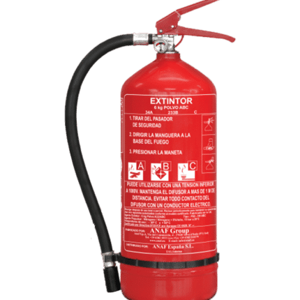 Extintor 6 kg de polvo PS6 ABC