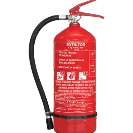 Extintor 6 kg de polvo PS6 ABC