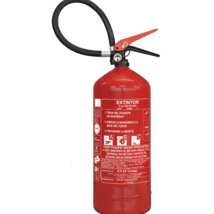 Extintor 6 kg de polvo PS6 ABC